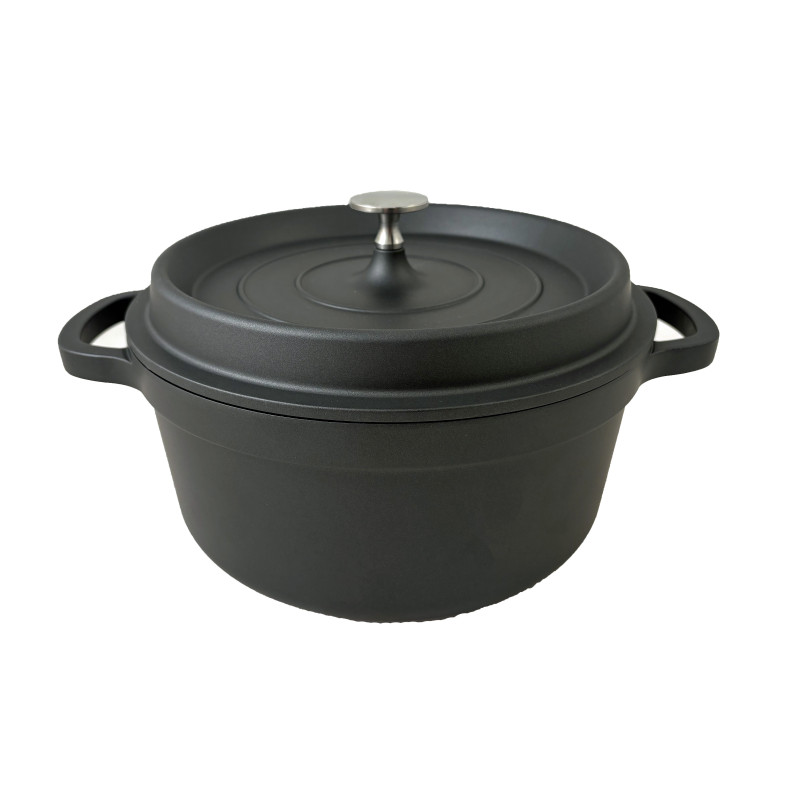 Gryta 24 cm gjuten aluminium